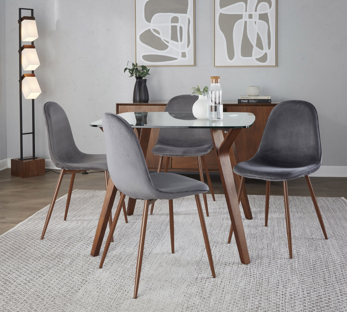 Wrenfrew II Gray 5 Pc Dining Set - Thumbnail - Image 2