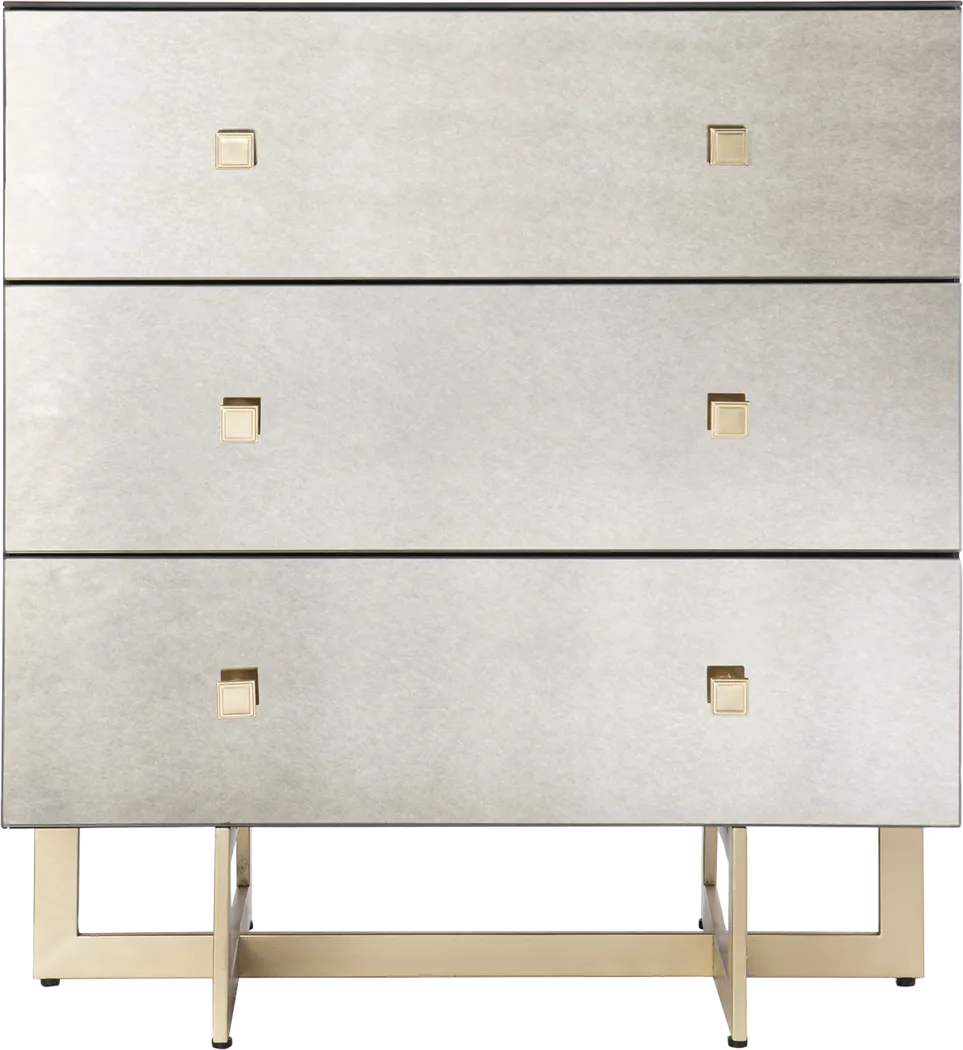 Wrentree Gold Accent Cabinet - Thumbnail - Image 1