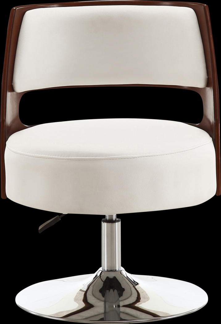 Wrightwood White Swivel Accent Chair - Thumbnail - Image 2
