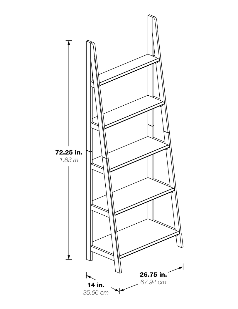 Writta White Bookcase - Thumbnail - Image 6