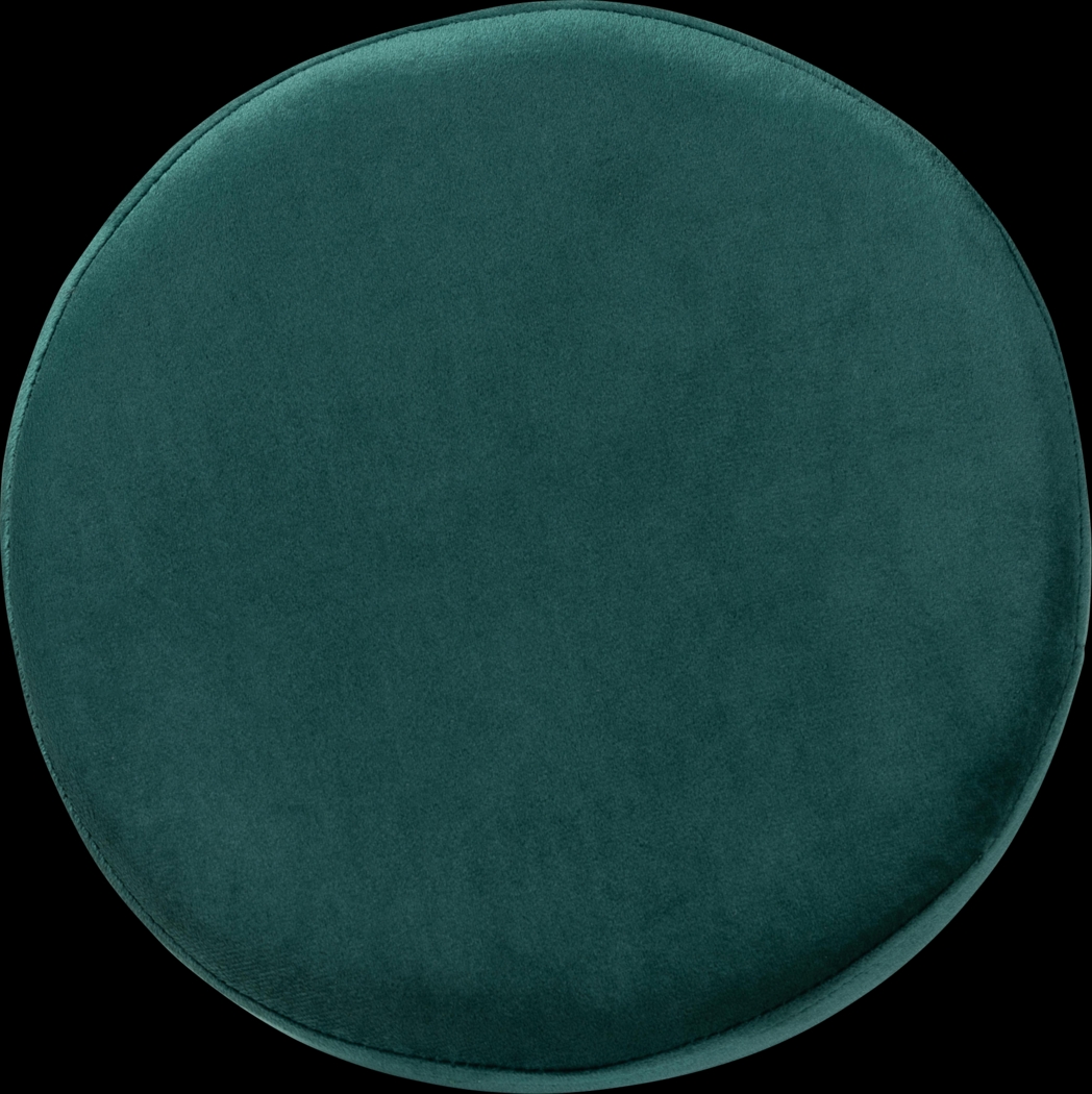 Wuerpel Green Ottoman - Thumbnail - Image 4