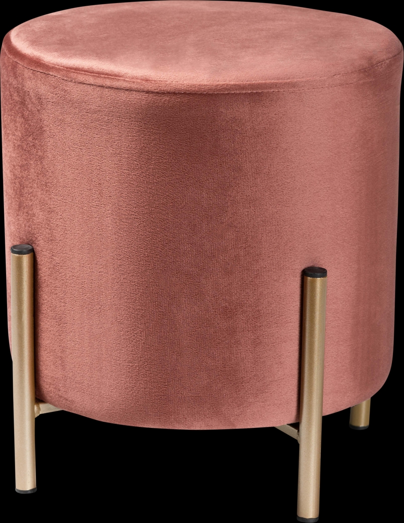 Wuerpel Pink Ottoman - Thumbnail - Image 1