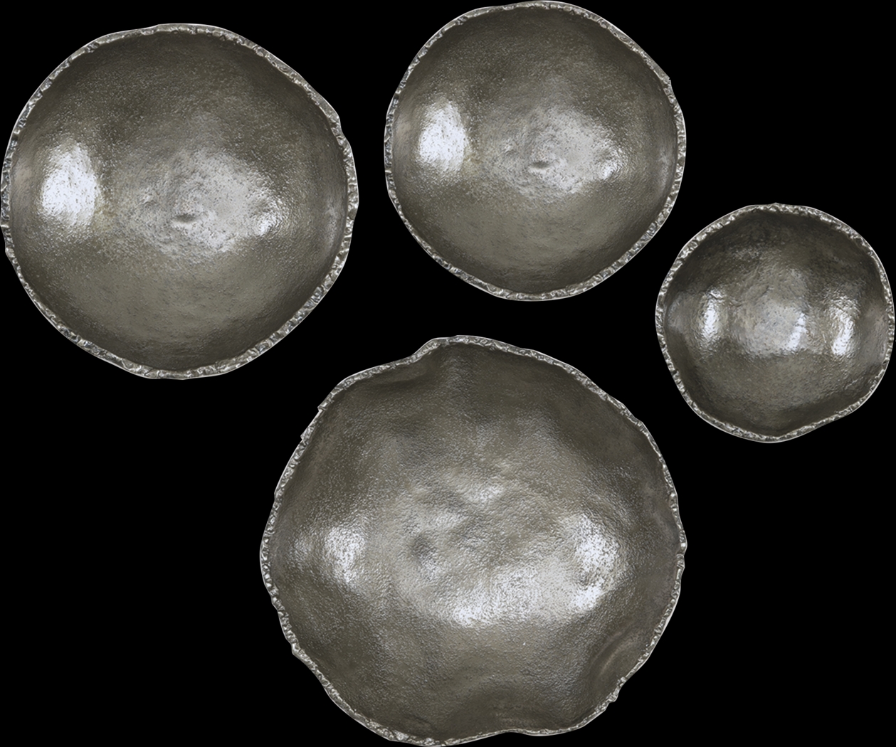 Wunder Nickel Wall Decor, Set of 4 - Thumbnail - Image 1