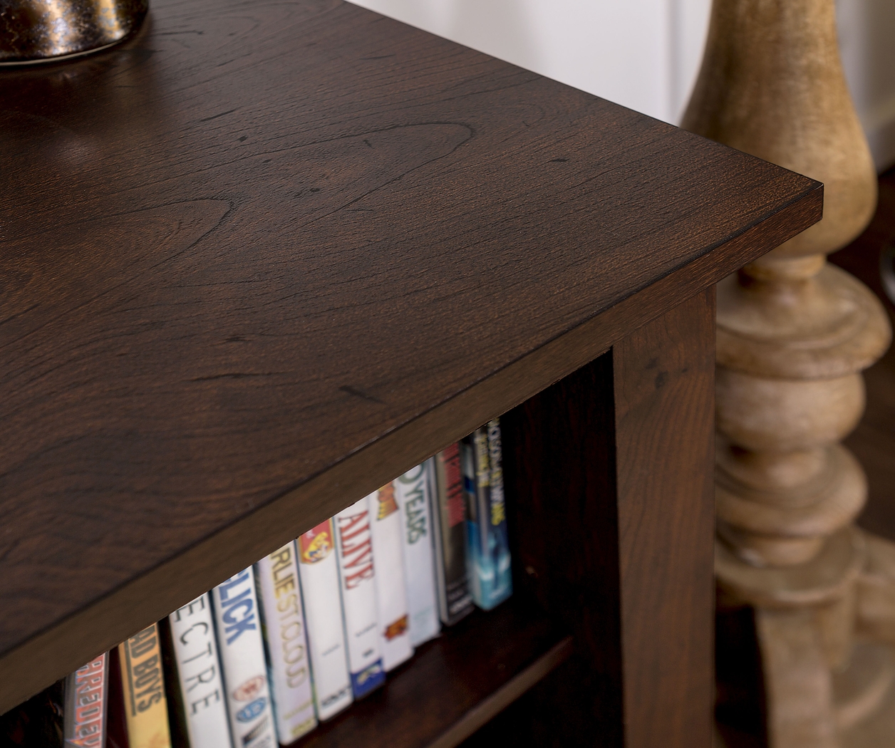 Wyatt Brown 58 in. Console with Electric Fireplace - Thumbnail - Image 4