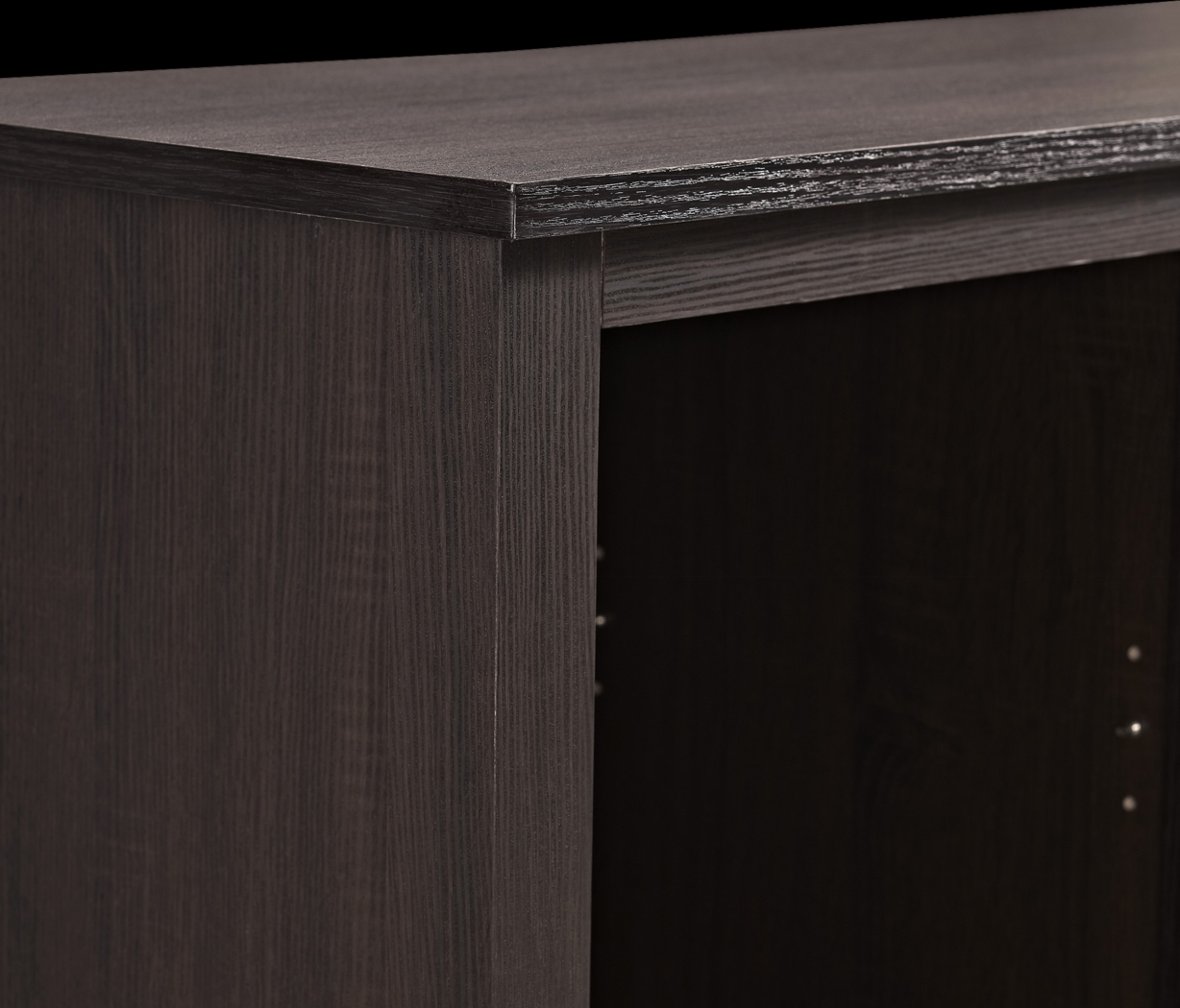 Wyatt Espresso 58 in. Console with Electric Fireplace - Thumbnail - Image 5