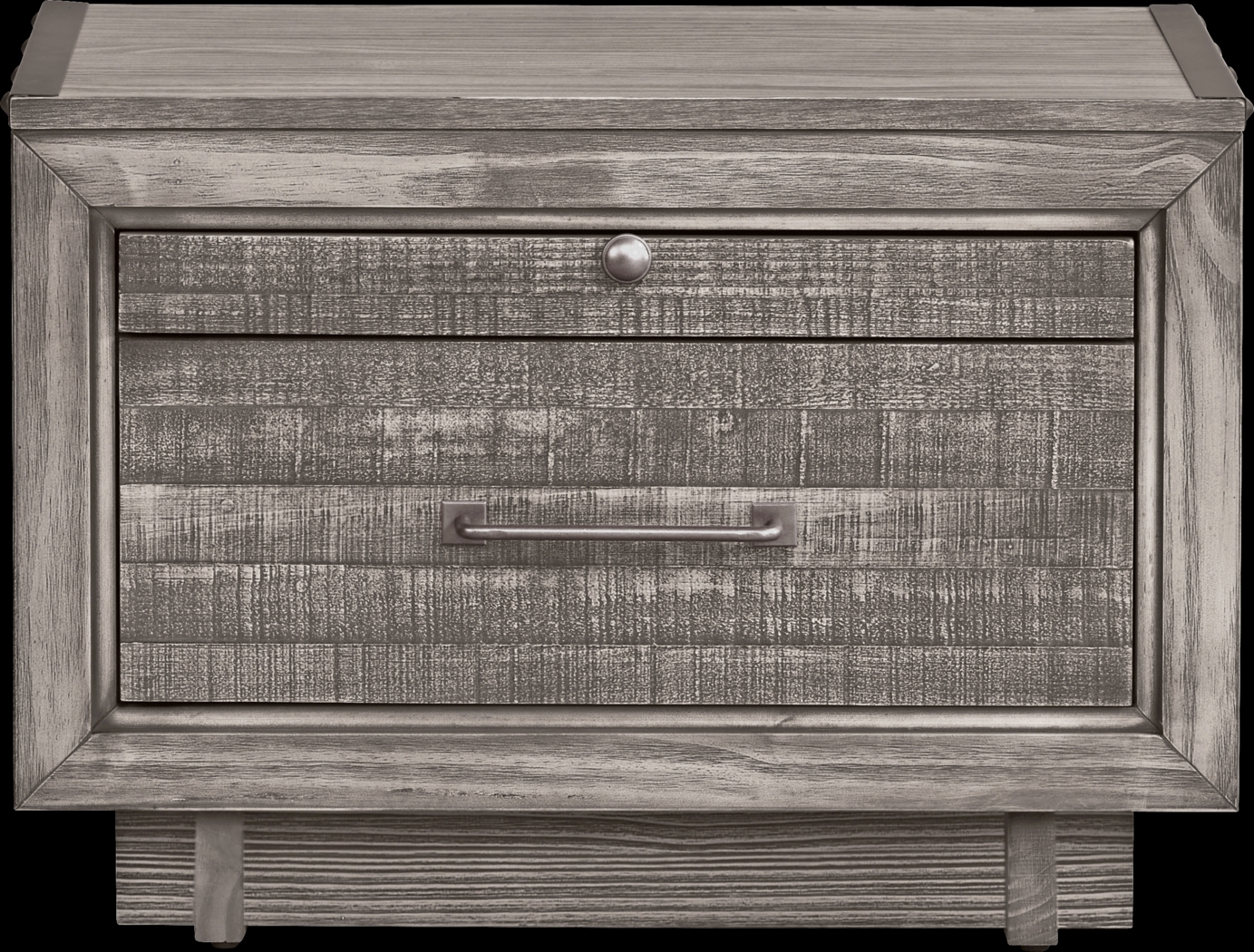 Wyatt Place Gray Nightstand - Thumbnail - Image 1