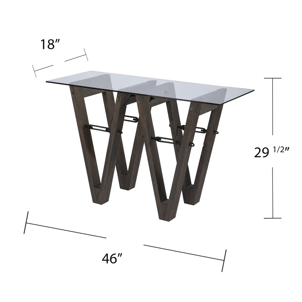 Wyckfield Brown Console Table - Image 5