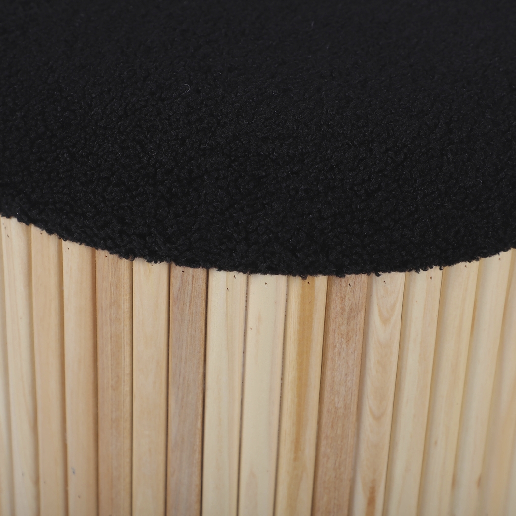 Wyckoff II Black Nesting Storage Ottoman, Set of 2 - Thumbnail - Image 5