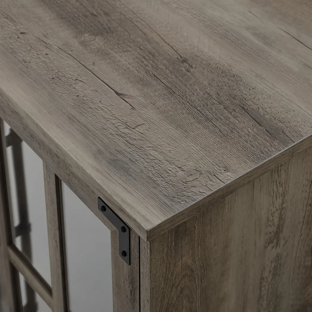 Wyehwood Gray 58 in. Console - Thumbnail - Image 7