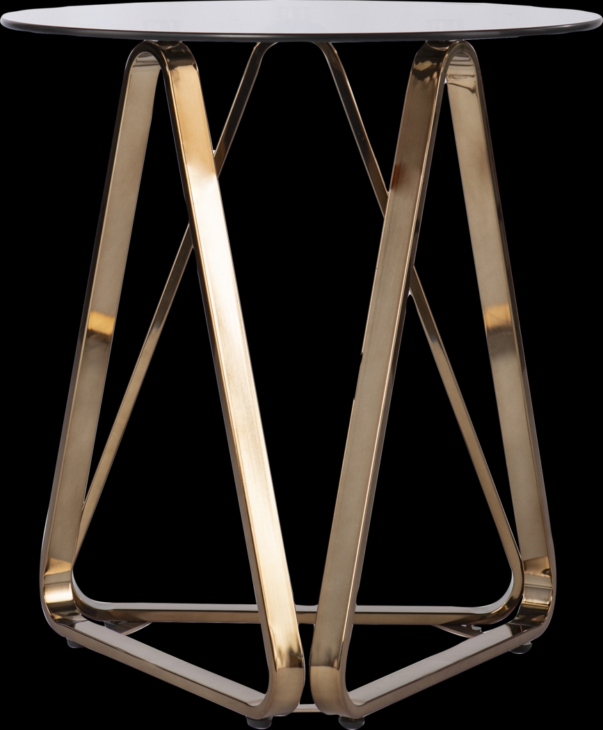 Wykeham Champagne End Table - Thumbnail - Image 2