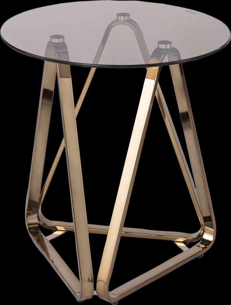Wykeham Champagne End Table - Thumbnail - Image 1