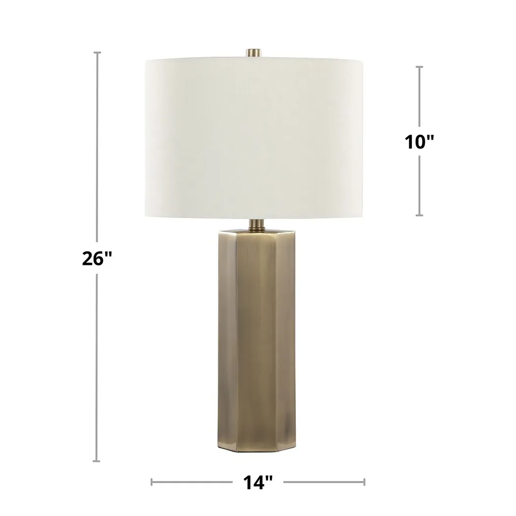 Wykes Isle Brass Lamp, Set of 2 - Thumbnail - Image 6