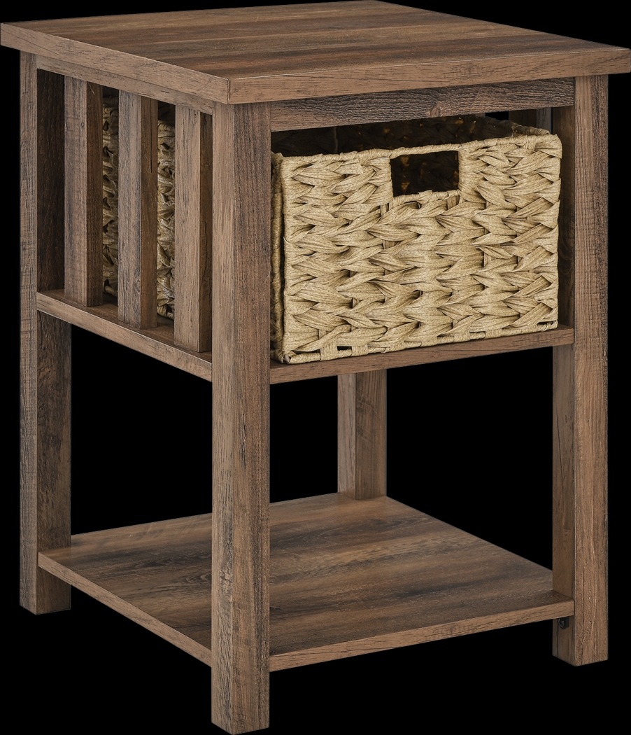 Wylam Barnwood End Table - Thumbnail - Image 1