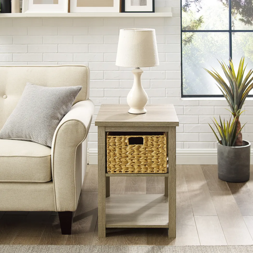 Wylam Driftwood End Table - Thumbnail - Image 5