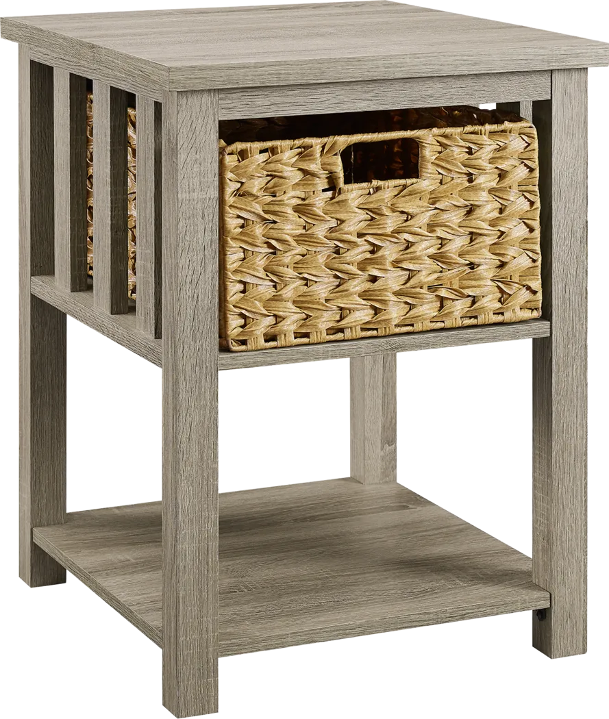 Wylam Driftwood End Table - Thumbnail - Image 1