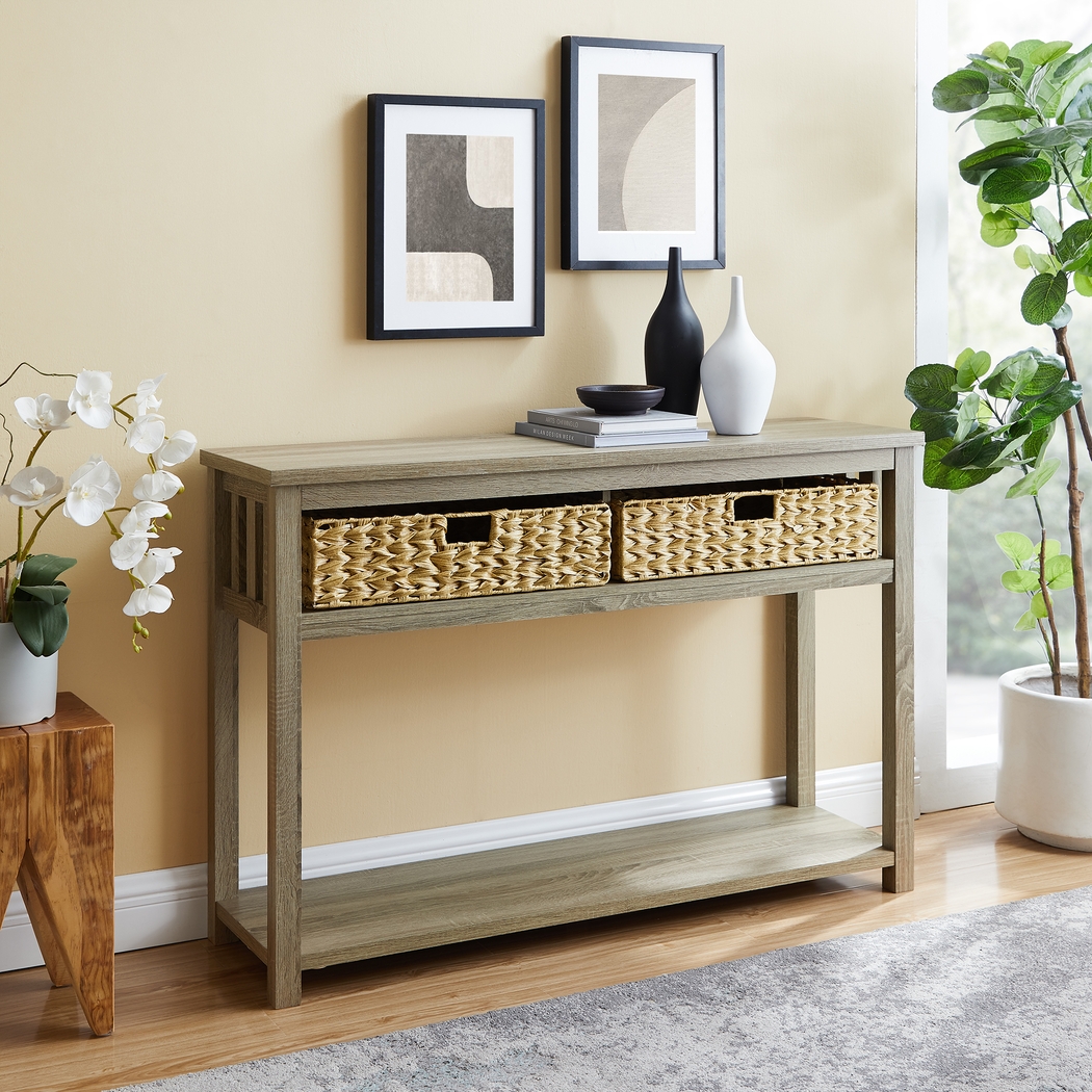Wylam Driftwood Sofa Table - Thumbnail - Image 4