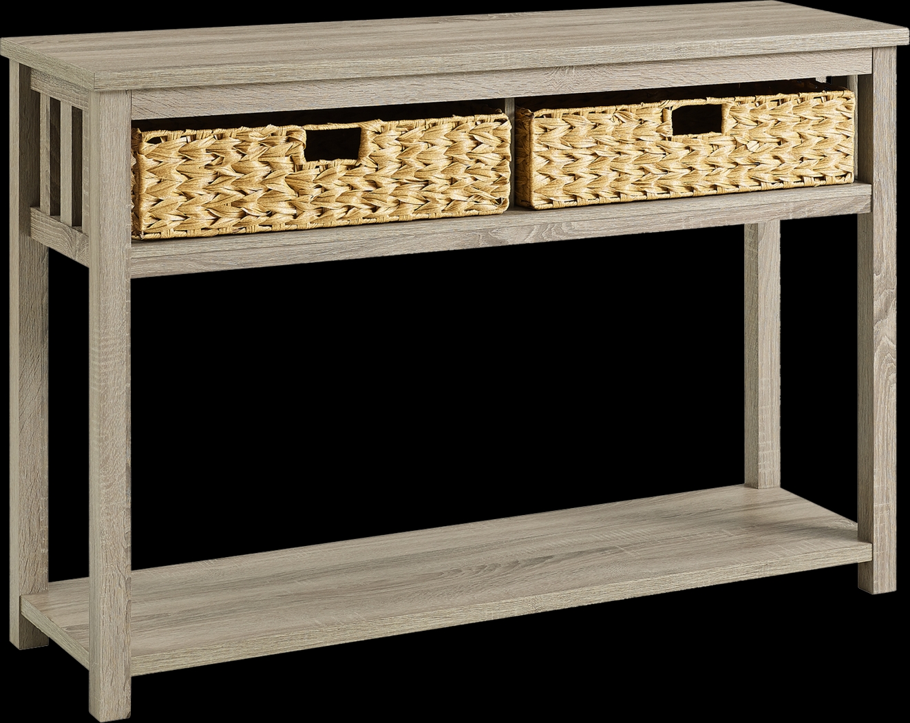 Wylam Driftwood Sofa Table - Thumbnail - Image 1