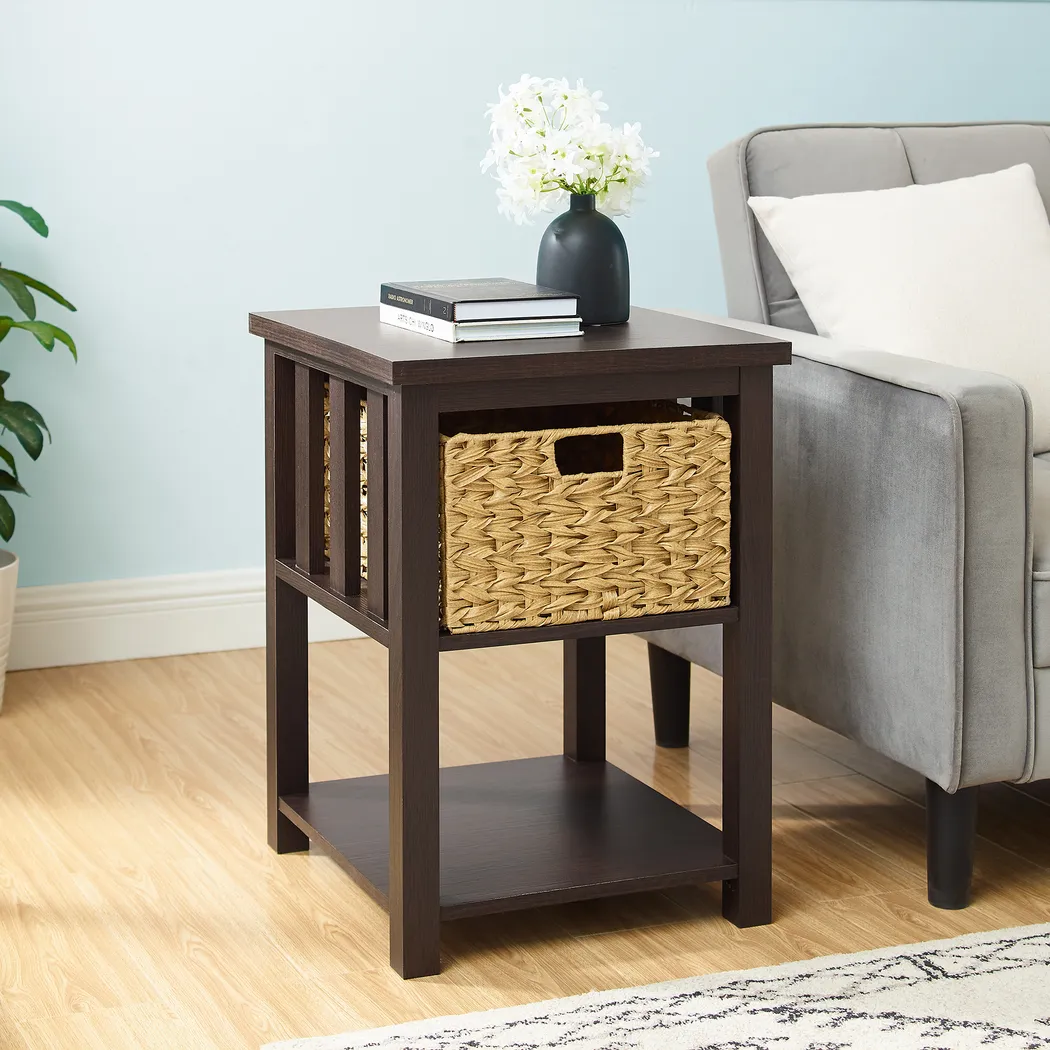 Wylam Espresso End Table - Thumbnail - Image 4