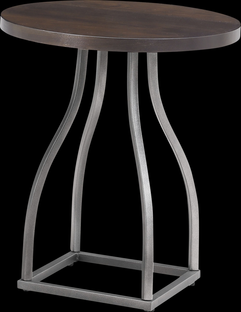 Wylaw Walnut End Table - Thumbnail - Image 1