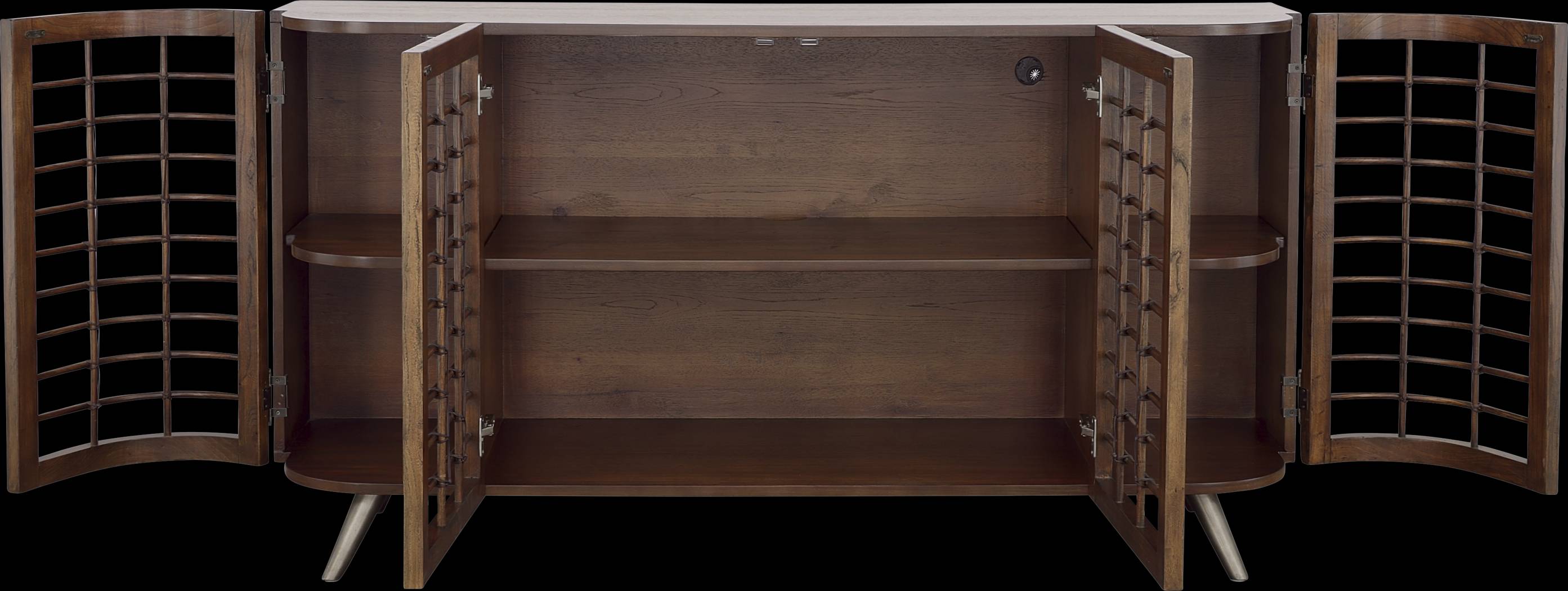 Wyldwood Brown Credenza - Thumbnail - Image 5