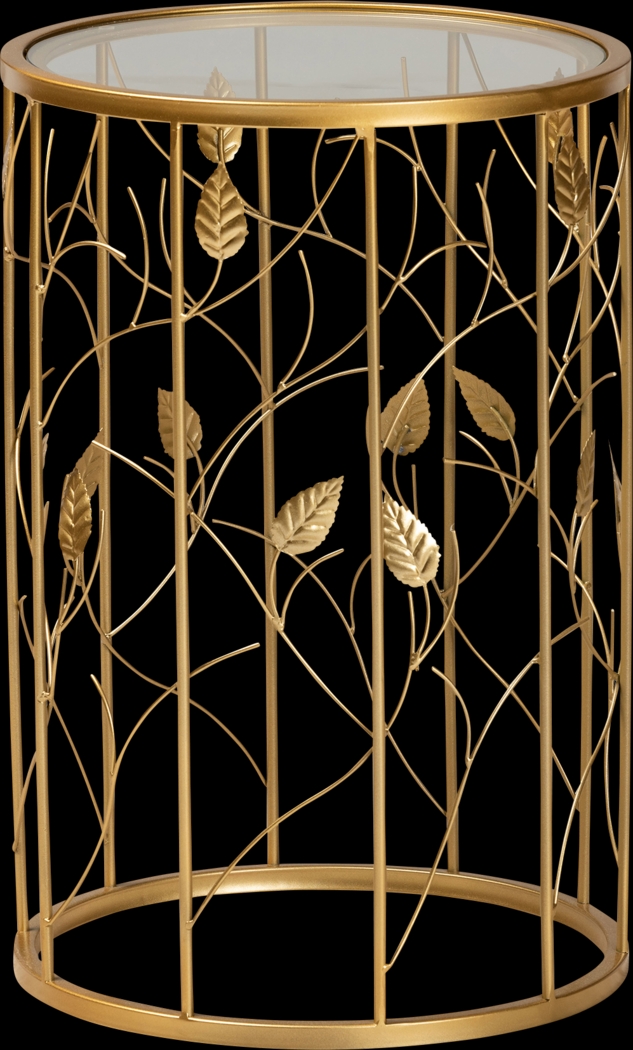 Wyler Gold End Table - Thumbnail - Image 2