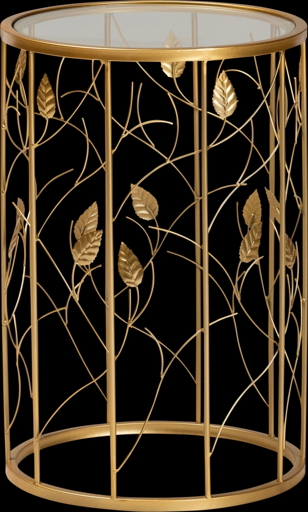 Wyler Gold End Table - Thumbnail - Image 1