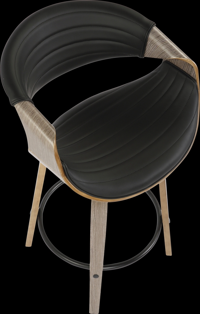 Wyleston I Black Counter Height Stool, Set of 2 - Thumbnail - Image 7