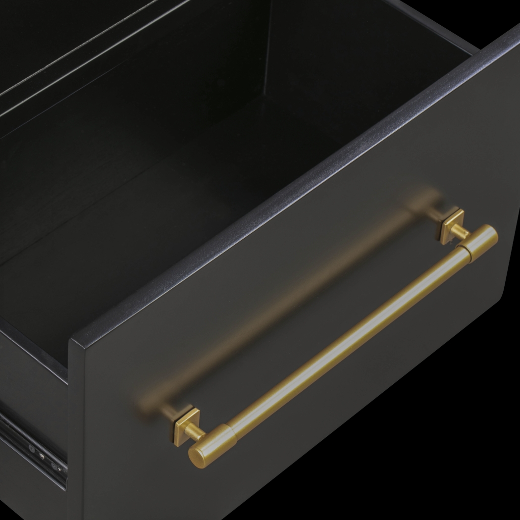 Wyleswood Black Nightstand - Thumbnail - Image 7