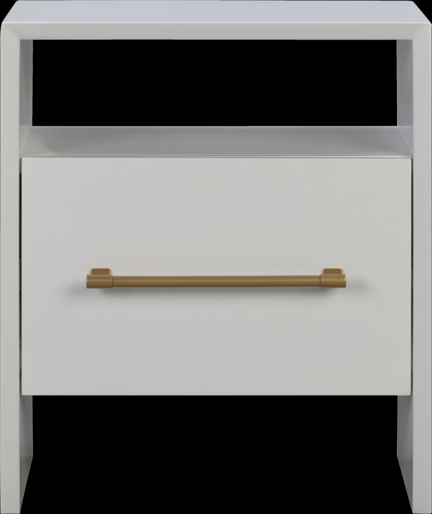 Wyleswood White Nightstand - Thumbnail - Image 3