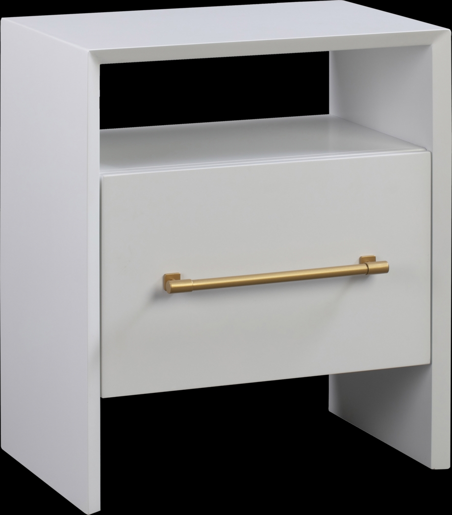Wyleswood White Nightstand - Thumbnail - Image 1