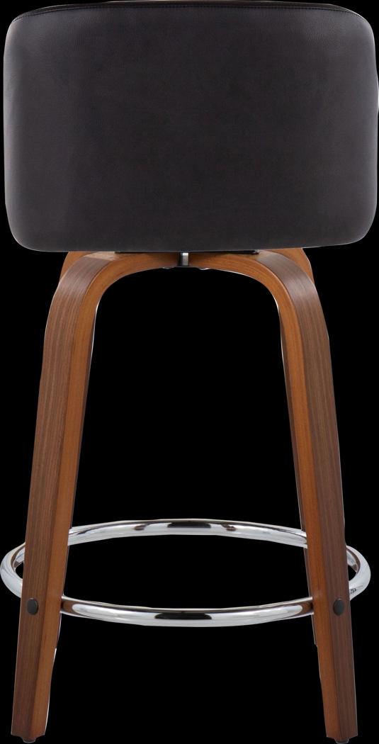 Wymering IX Black Swivel Counter Height Stool, Set of 2 - Thumbnail - Image 9