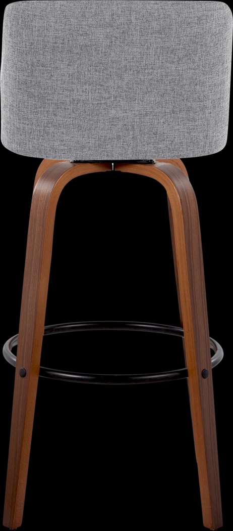 Wymering V Gray Swivel Barstool, Set of 2 - Thumbnail - Image 6