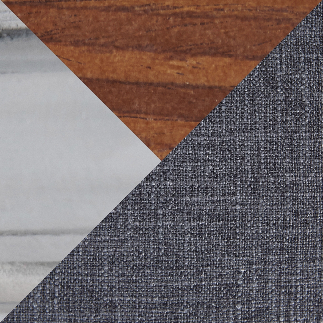 Wymering VI Blue Swivel Barstool, Set of 2 - Thumbnail - Image 11