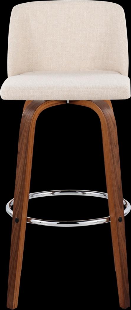 Wymering VI Cream Swivel Barstool, Set of 2 - Thumbnail - Image 7