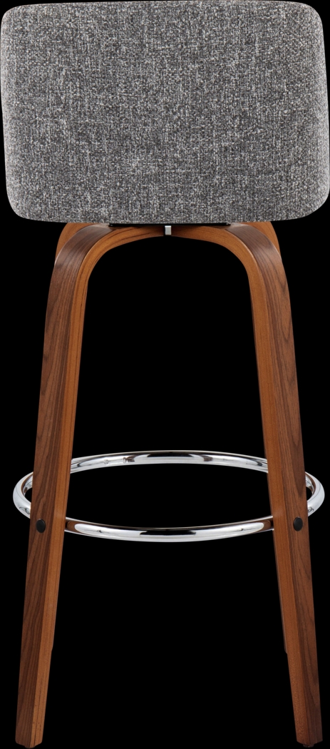 Wymering VI Gray Swivel Barstool, Set of 2 - Thumbnail - Image 6