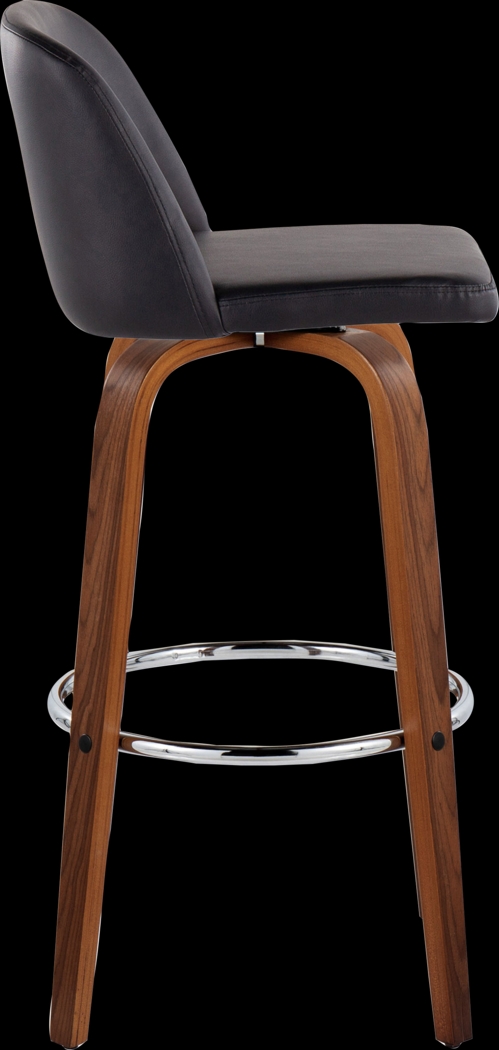 Wymering X Black Swivel Barstool, Set of 2 - Thumbnail - Image 7