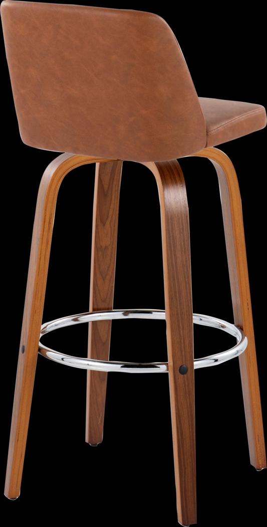 Wymering X Camel Swivel Barstool, Set of 2 - Thumbnail - Image 6