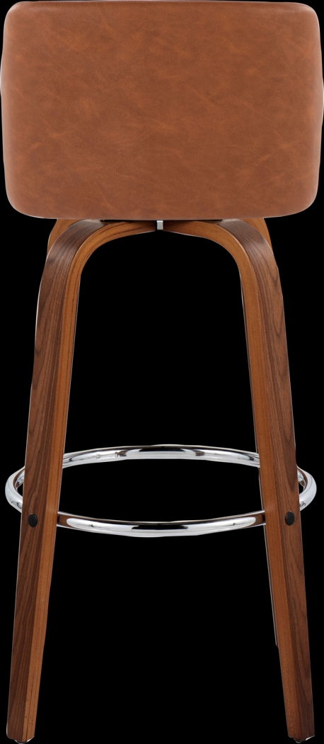 Wymering X Camel Swivel Barstool, Set of 2 - Thumbnail - Image 7