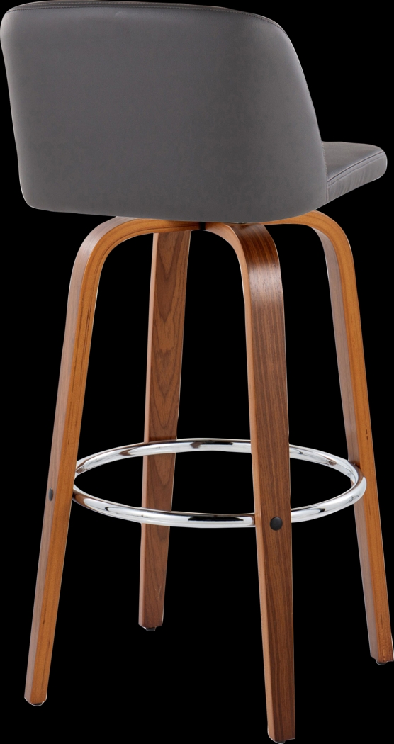 Wymering X Gray Swivel Barstool, Set of 2 - Thumbnail - Image 8