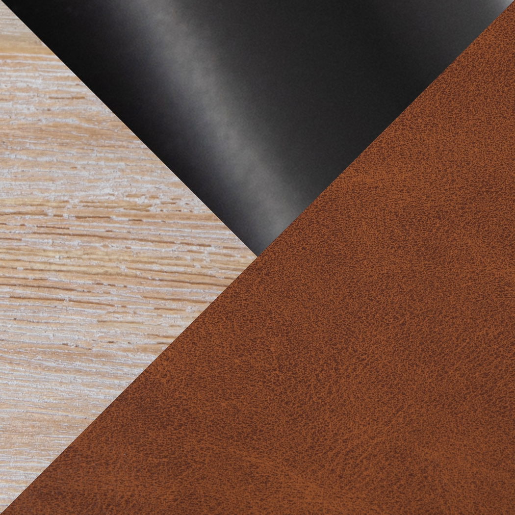 Wymering XIV Camel Swivel Counter Height Stool, Set of 2 - Thumbnail - Image 11