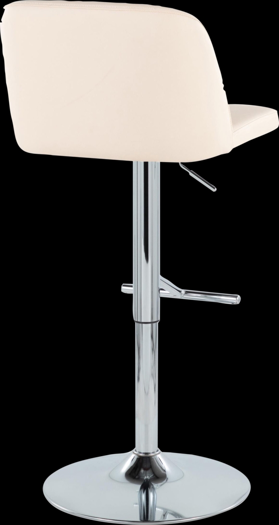 Wymering XV Cream Adjustable Swivel Barstool, Set of 2 - Thumbnail - Image 8