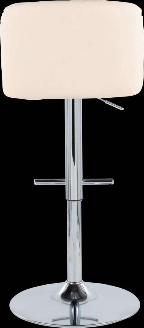 Wymering XV Cream Adjustable Swivel Barstool, Set of 2 - Thumbnail - Image 9