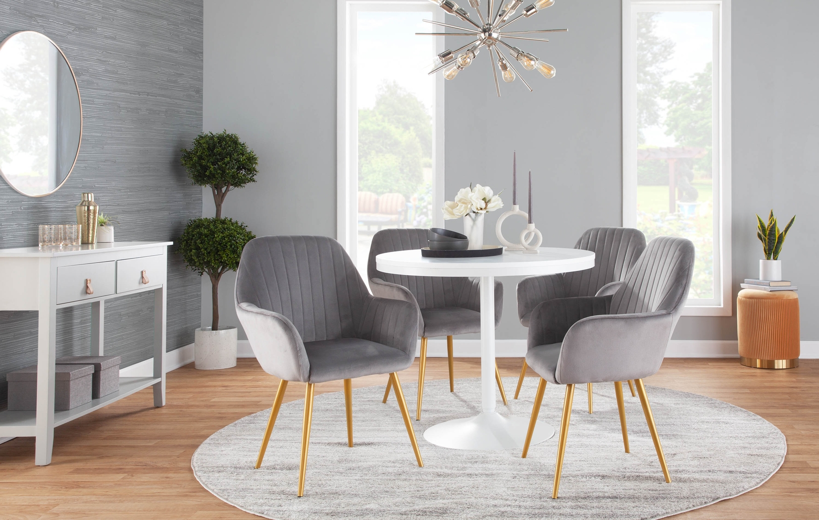 Wynbrooke Silver Accent Chair - Thumbnail - Image 11