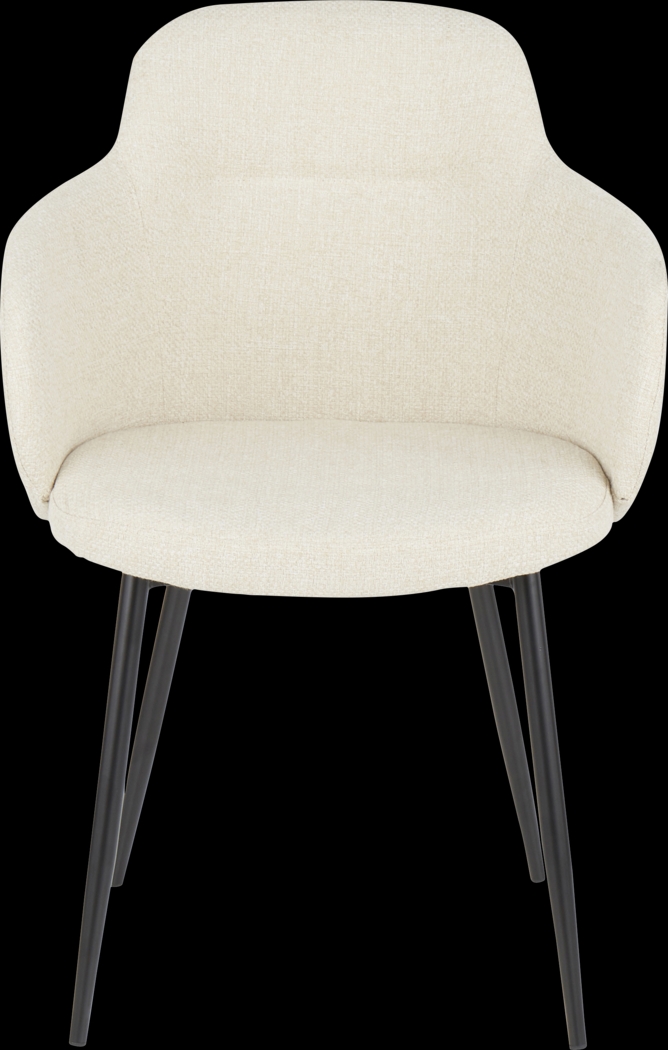 Wynburn Cream Side Chair, Set of 2 - Thumbnail - Image 11