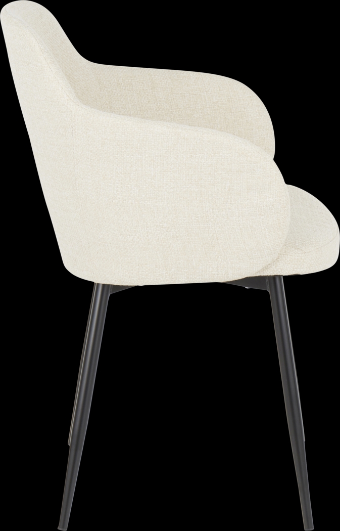 Wynburn Cream Side Chair, Set of 2 - Thumbnail - Image 8