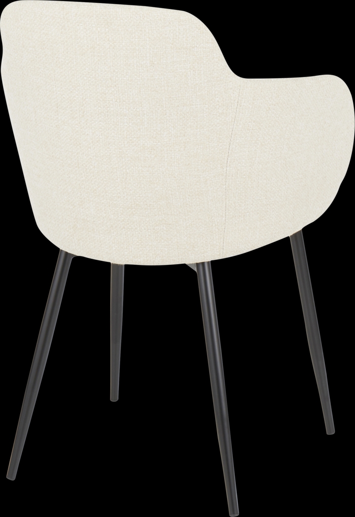 Wynburn Cream Side Chair, Set of 2 - Thumbnail - Image 9