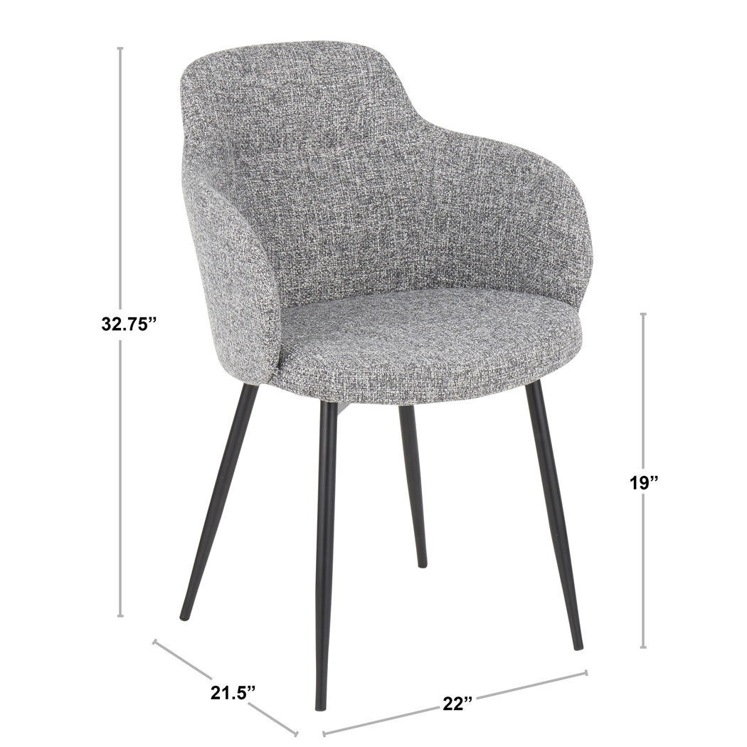 Wynburn Gray Side Chair, Set of 2 - Thumbnail - Image 13
