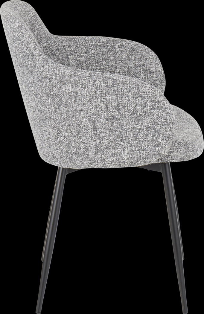 Wynburn Gray Side Chair, Set of 2 - Thumbnail - Image 6
