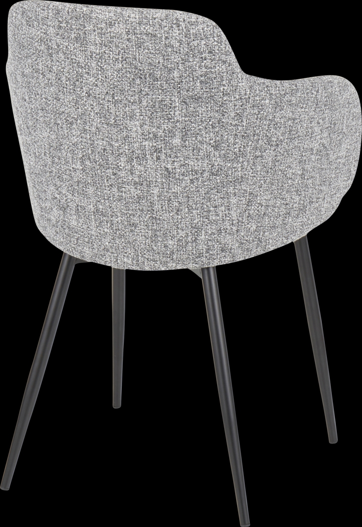 Wynburn Gray Side Chair, Set of 2 - Thumbnail - Image 7