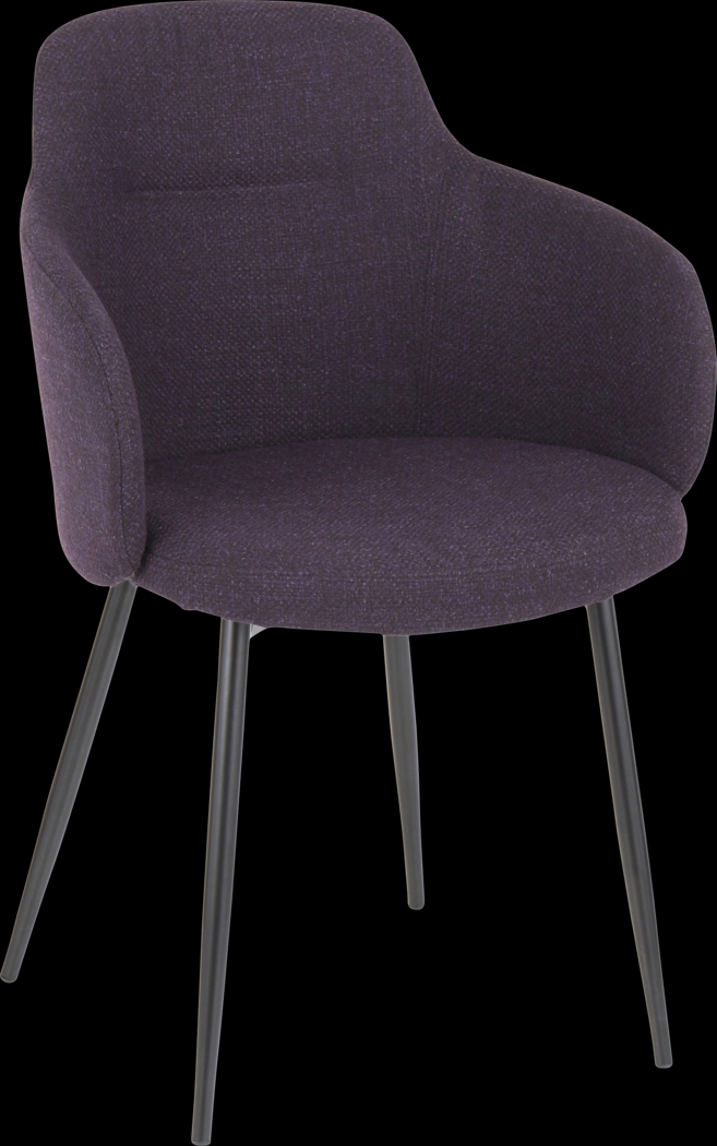 Wynburn Purple Side Chiar, Set of 2 - Thumbnail - Image 5